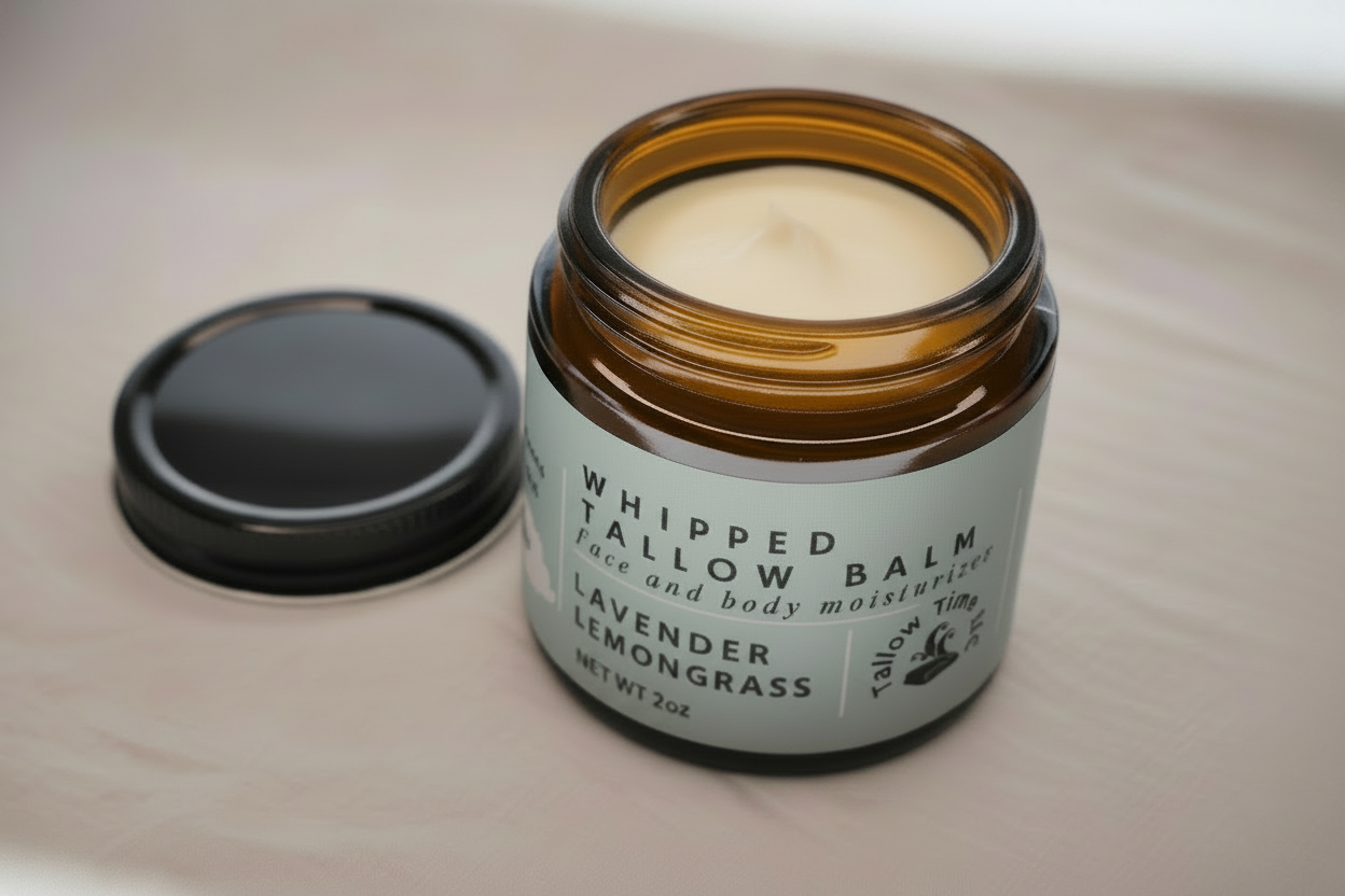 Whipped Tallow Balm - Lavender Lemongrass