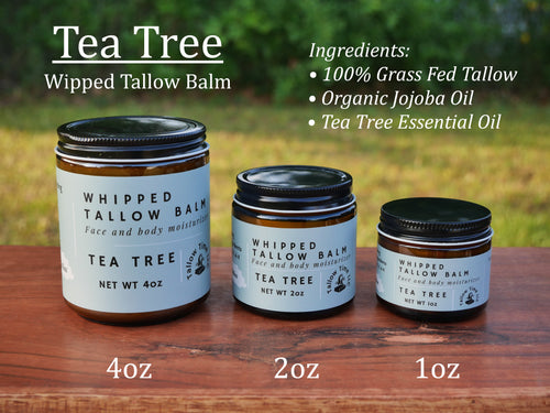 Whipped Tallow Balm - TEA TREE