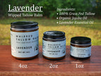 Whipped Tallow Balm - LAVENDER