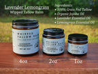 Whipped Tallow Balm - Lavender Lemongrass